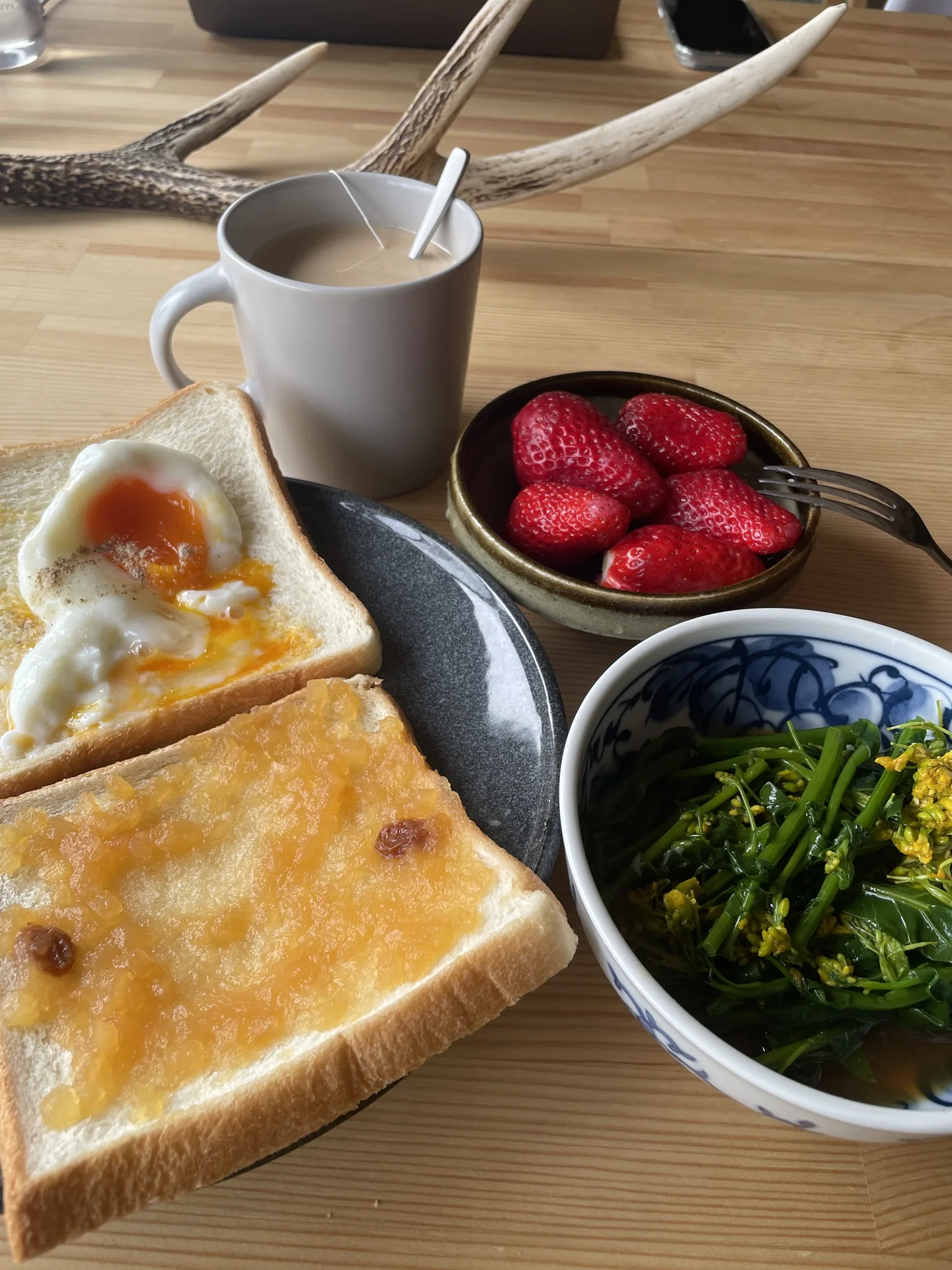 某一天的早餐。