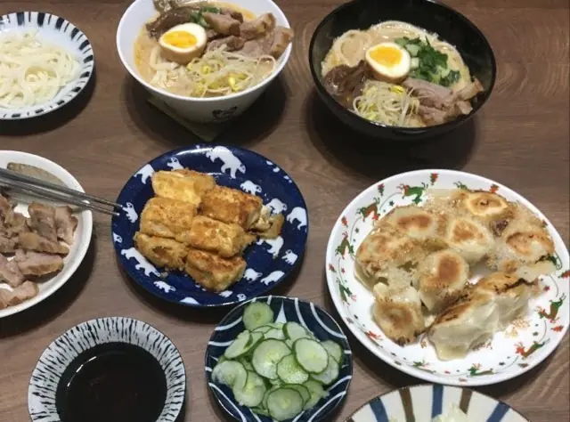 糖心蛋、叉燒肉、煎餃、揚出豆腐（照片 1/1）